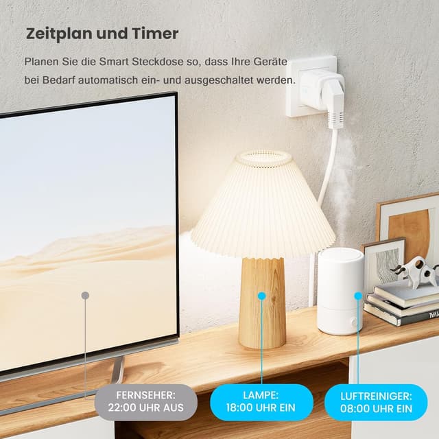 Thumbnail 2 de UPXNBOR Smart Steckdose 16A Mit Messung WLAN