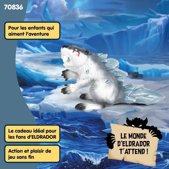 Detalle 2 de Schleich Eldrador Castor de Glace 70836