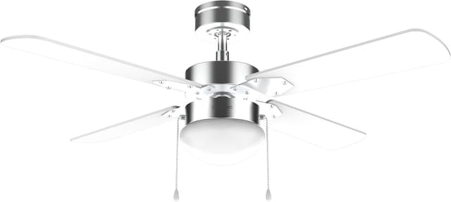 Detalle de Cecotec EnergySilence Aero 450 Ventilatore da soffitto con luce 50 W, 106 cm, 3 velocità e pale reversibili inverno/estate