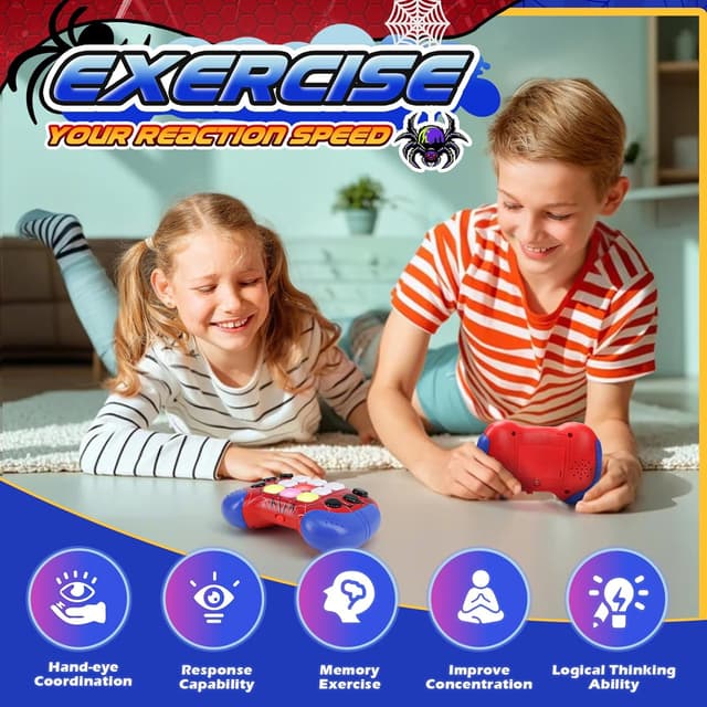 Thumbnail 3 de Spider Push Pop Fidget Toy for Ages 6–9