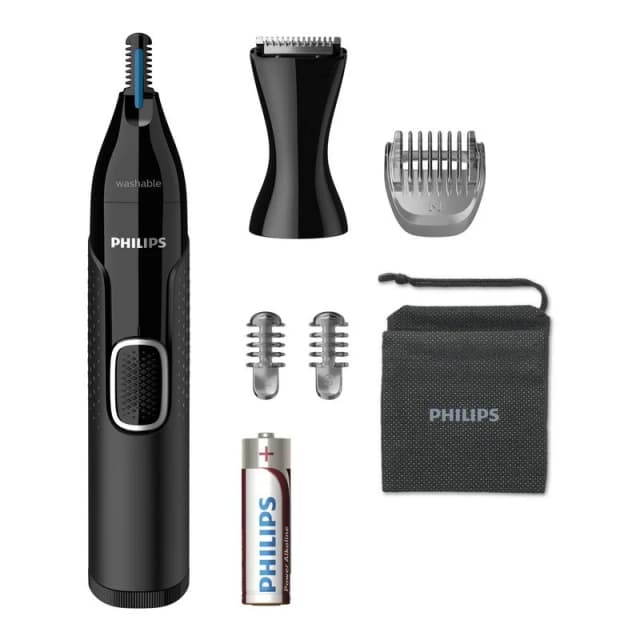 Detalle de Philips NT5650/16 Series 5000 — Recortador narices y cejas 💇