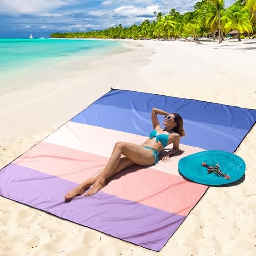 Thumbnail 5 de WIWIGO 79" Beach Mat ⛺