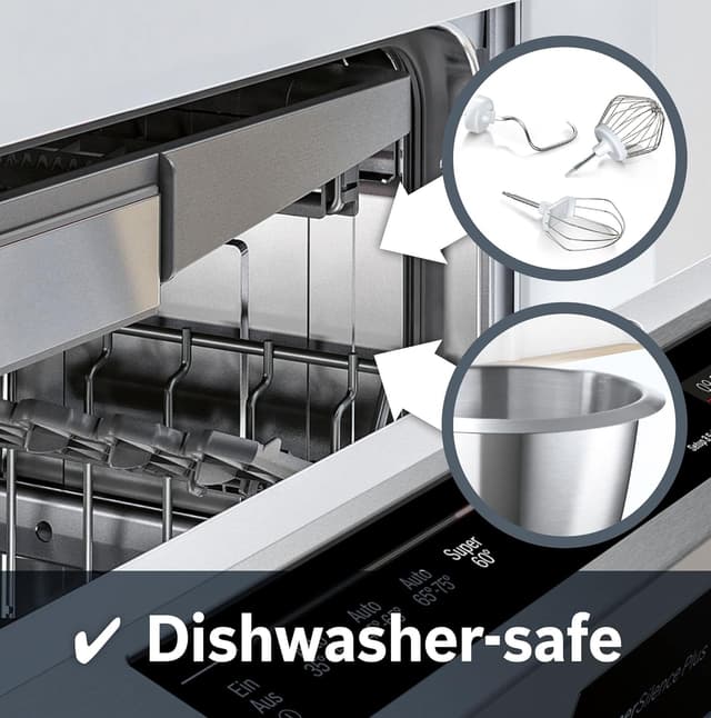 Detalle 2 de Bosch Serie 2 MUMS2VM40G 7-in-1 Stand Mixer with 7 speeds, 3.8L bowl and 900W motor