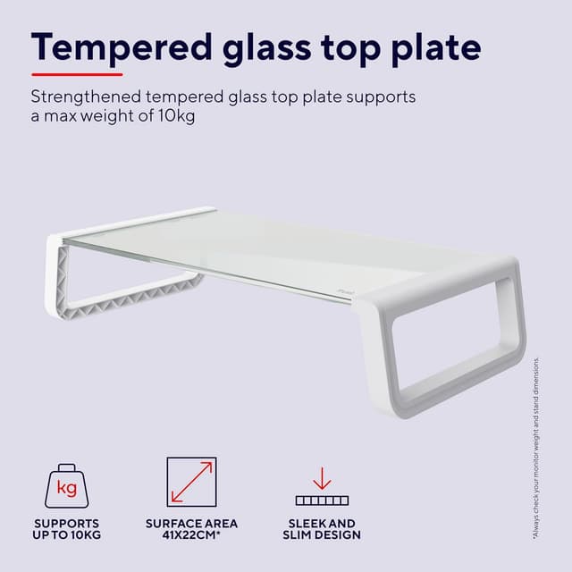 Detalle de Trust Monta Monitorständer 41 x 22 x 10 cm