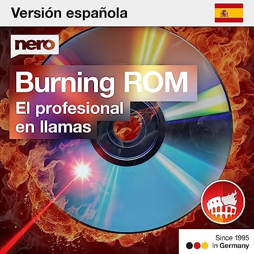 Imagen de Nero Burning ROM 2025 | El original | Programa de grabación para Windows 11 / 10 / 8 / 7 | Quemar, Copiar, Seguro, Extraer | Cd y dvd burner software | licencia ilimitada | 1PC | en OfertitasTOP