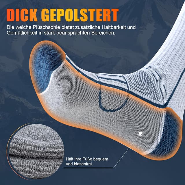 Thumbnail 3 de Circorld Wandersocken Atmungsaktive Sportsocken