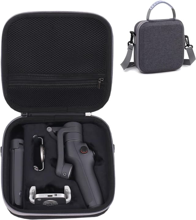 Detalle de Lxweimi Carrying Case for DJI Osmo Mobile 6 smartphone gimbal stabiliser