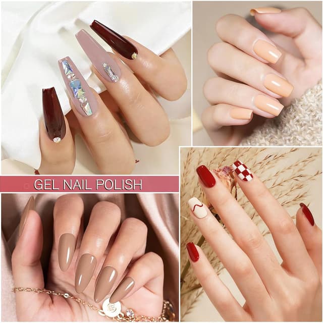 Thumbnail 6 de Shining She UV Nagellack Set (HEMA-frei, TPO-frei) mit 6 Farben – 8 ml pro Flasche