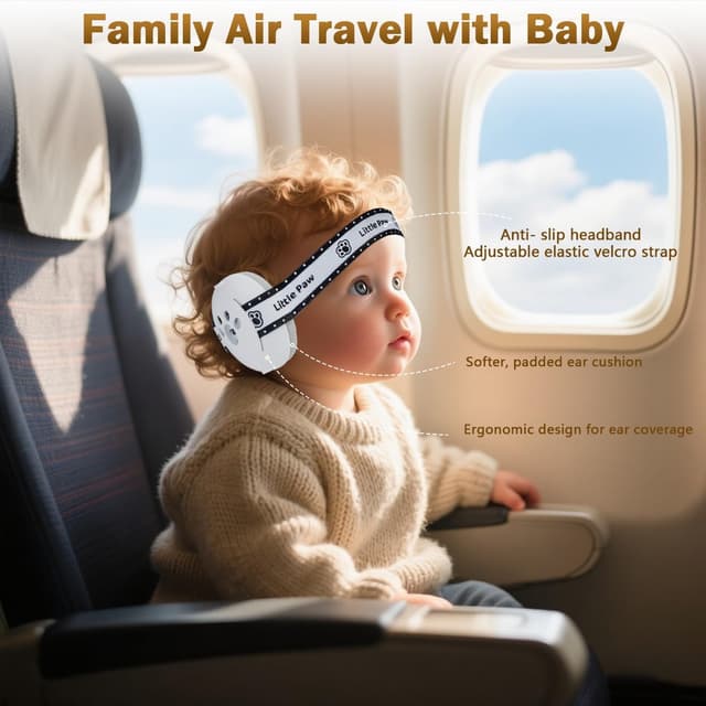 Thumbnail 1 de Dekukar 2-in-1 baby ear defenders, 26 dB