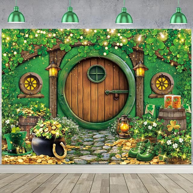 Thumbnail 1 de Happy St Patrick's Day Backdrop