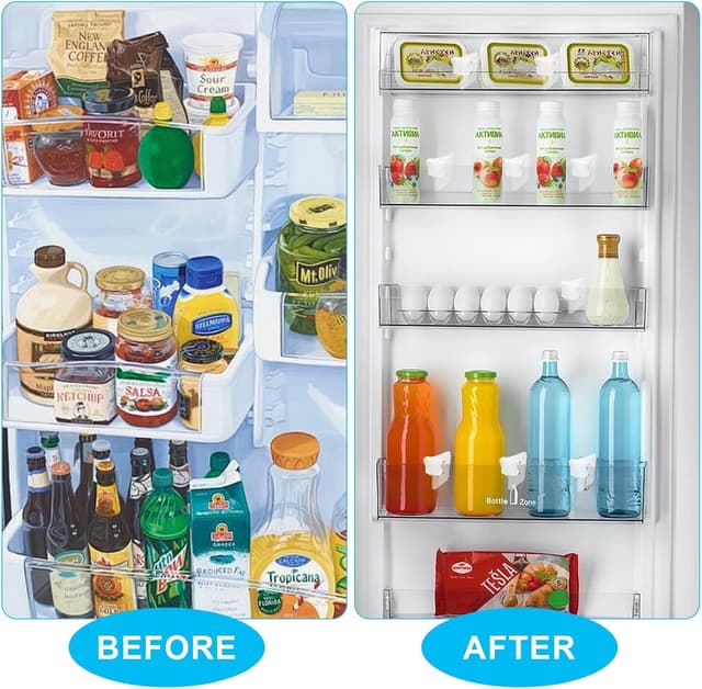 Thumbnail 4 de 20 PCS Refrigerator Dividers for UK Kitchens