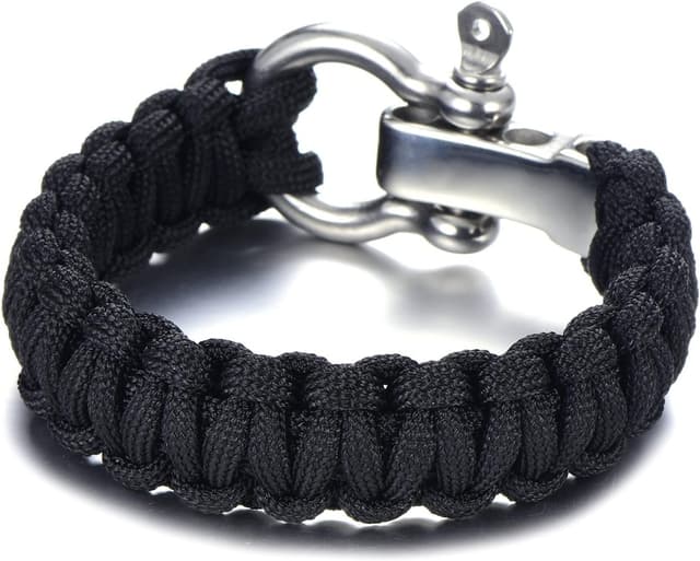 Thumbnail 2 de DonDon Uomo Bracciale Paracord Sopravvivenza