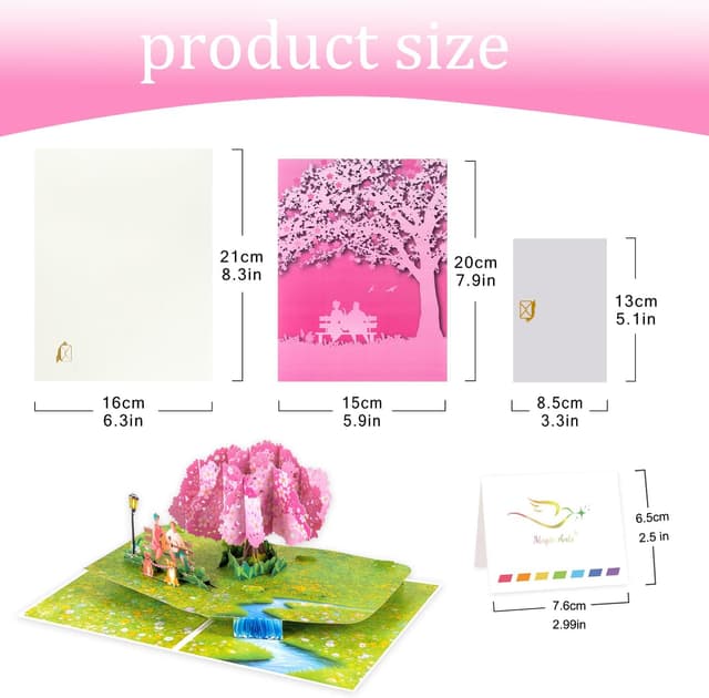 Thumbnail 5 de Romantic 3D Pop Up Card Touching gift