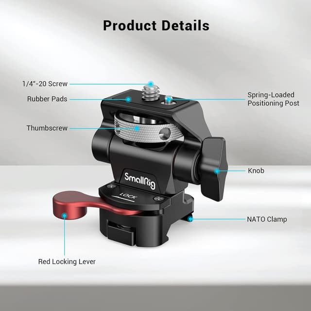 Thumbnail 1 de SMALLRIG 2906B supporto monitor 5-7"