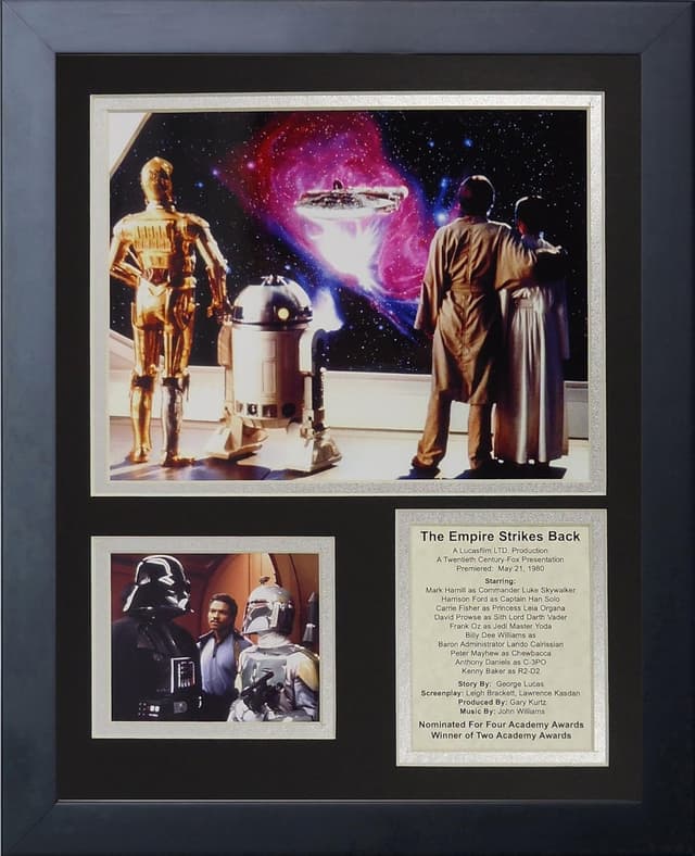 Detalle de Legends Never Die Star Wars: The Empire Strikes Back Action Framed Photo Collage (11x14-inch)