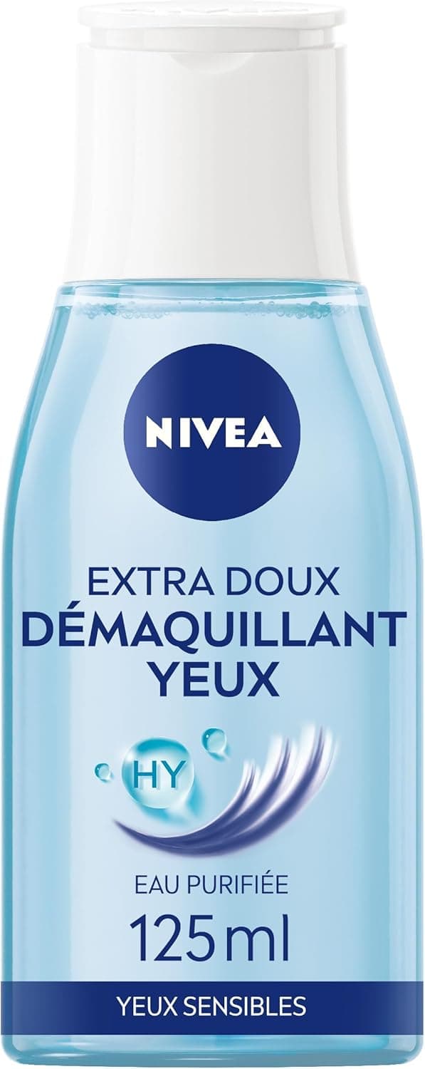 Detalle de Nivea Démaquillant morbido occhi set da 2 (125 ml) per struccare senza lasciare residui oleosi