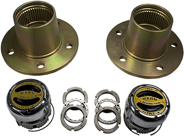 Detalle de Front Hub Conversion Kit for IH Scout (5 x 5.5 Bolt Pattern) — Includes Locking Hubs & Hardware