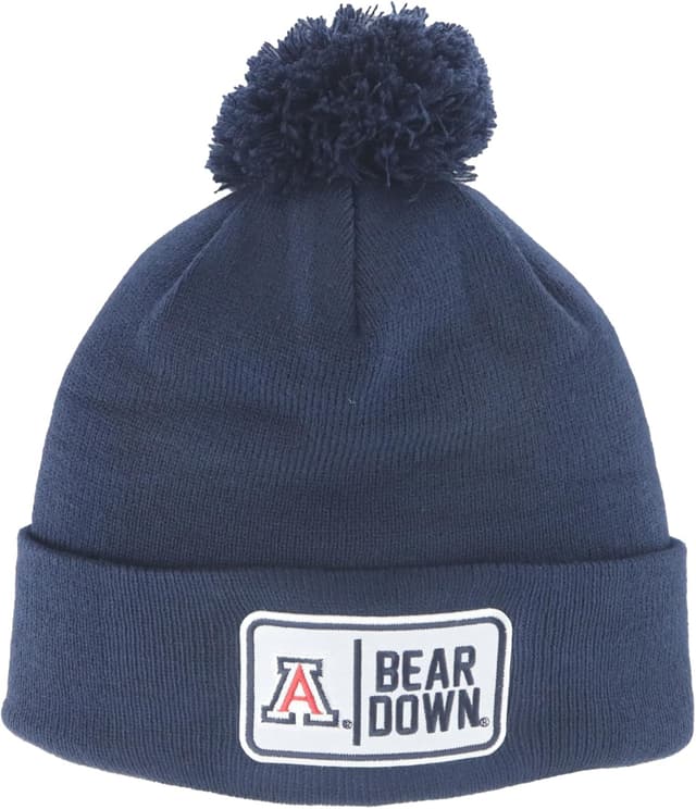 Detalle 2 de ZHATS NCAA Connecticut Huskies Pom Beanie (Officially Licensed) for Unisex Adults