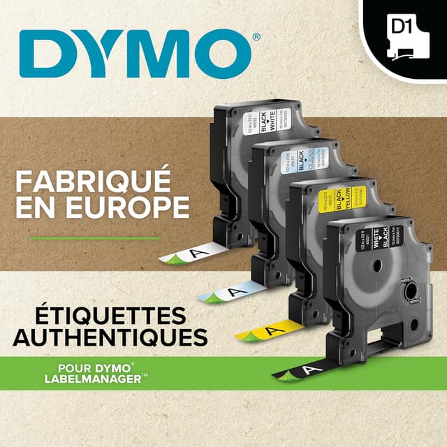 Detalle de DYMO D1 étiquettes 9 mm rouleau