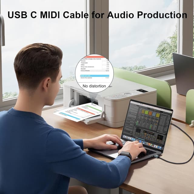 Thumbnail 4 de Thzzhnno USB C auf USB B 1m 🔌