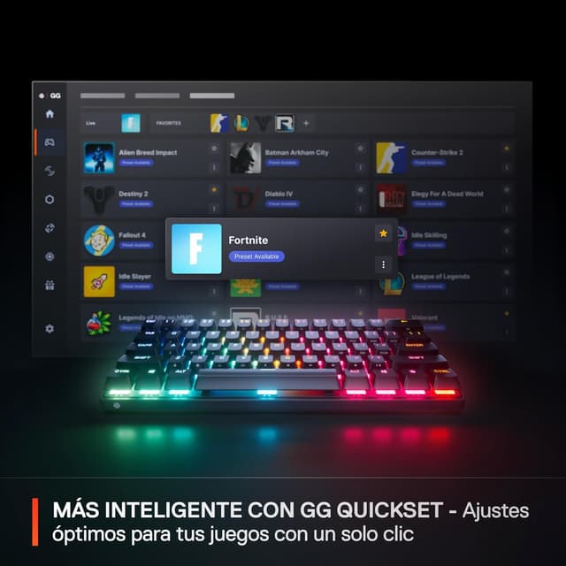 Thumbnail 3 de SteelSeries Apex Pro Mini Gen 3 con OmniPoint 3.0