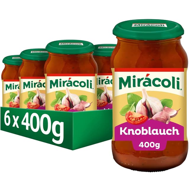 Thumbnail 6 de Miracoli Saucen Basilikum 6 x 675 g 🍝