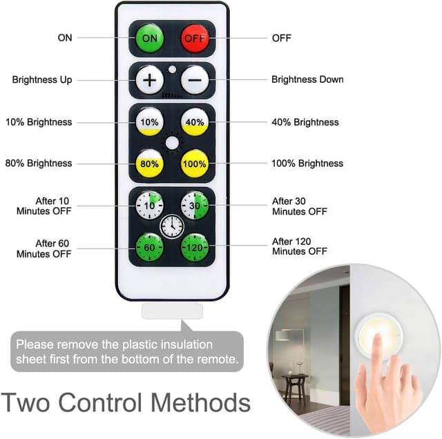 Thumbnail 4 de Bawoo Under Cabinet Lights 6 Pack