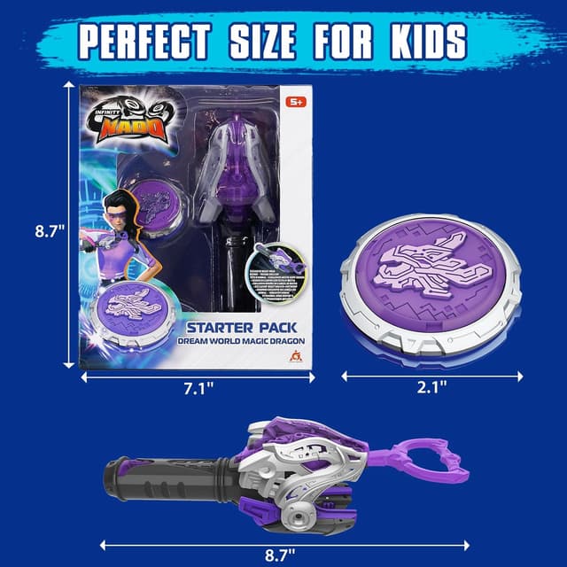 Detalle 2 de INFINITY NADO Magic Dragon, trottola battle 5 anni