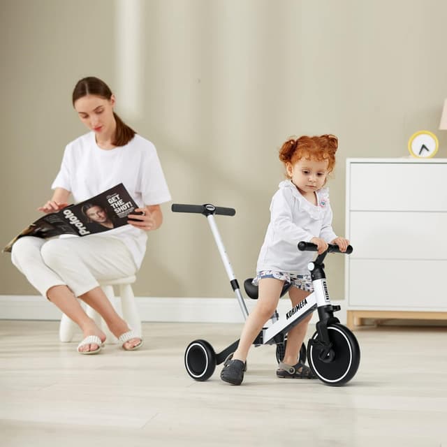 Detalle de KORIMEFA 4 in 1 triciclo 1-3 anni