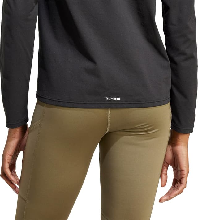 Detalle 2 de adidas Femme Terrex Climacool half zip
