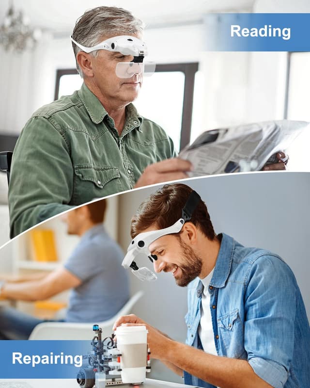 Thumbnail 6 de AUTOPkio Lupenbrille 5 Linsen đ