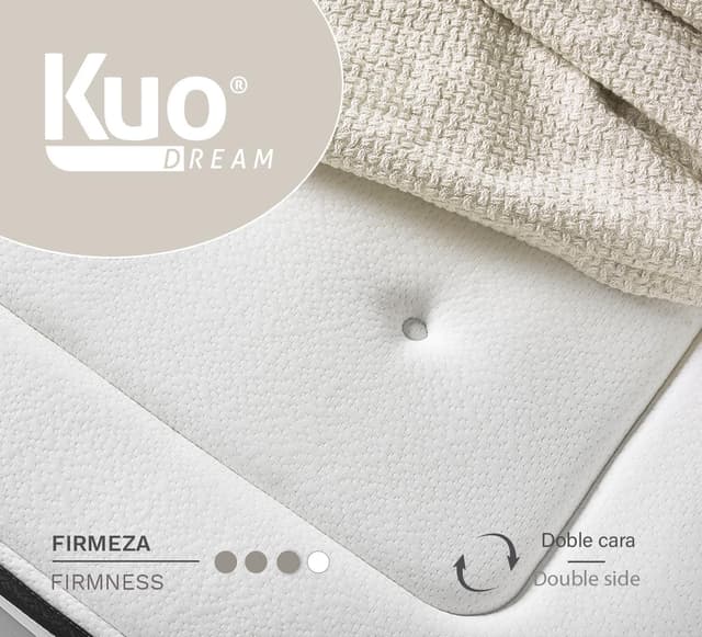 Thumbnail 5 de KUO Dream Colchón Bio Memory 22cm 💤 100x200 cm