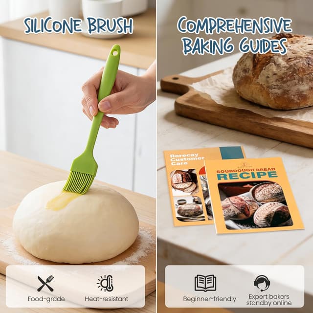 Thumbnail 4 de RORECAY Bread Banneton 9 Inch 🍞