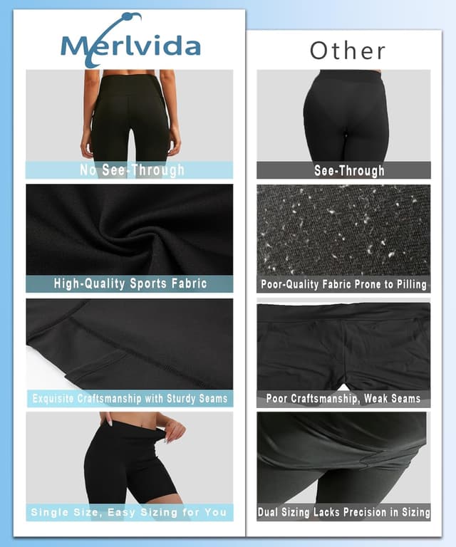 Thumbnail 4 de Merlvida Kurze Leggings High Waist