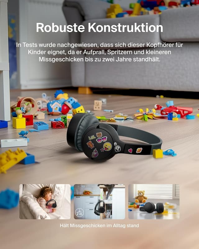 Thumbnail 4 de Belkin SoundForm Mini Kinderkopfhörer 30 Std.