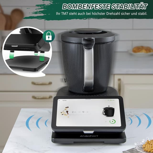 Detalle de ANBOXIT Gleitbrett TM7 für Thermomix