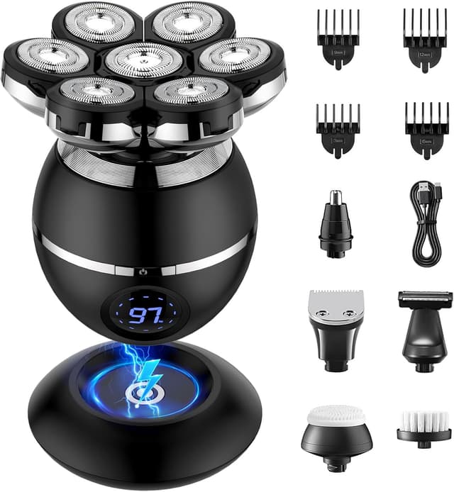 Detalle de iWarmbase Head Shaver for Bald Men 2025