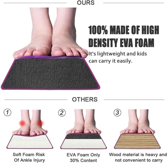 Detalle 2 de FBSPORT Gymnastics Folding Balance Beam (240/270/300 cm) in PU Leather with Anti-Slip Base