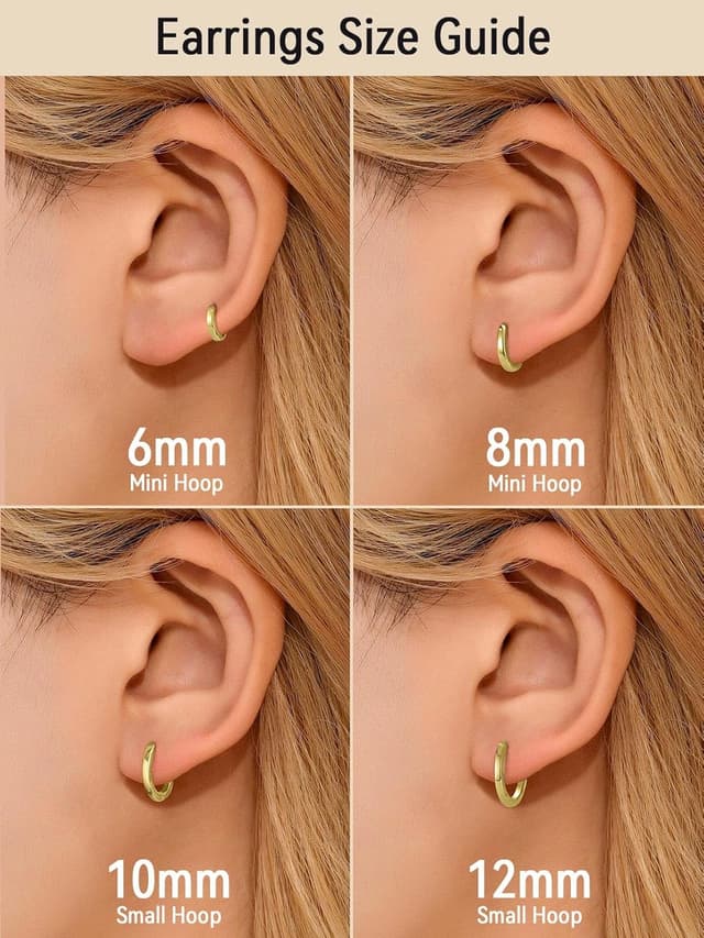 Detalle 2 de FaithHeart Silver hoop earrings 20mm