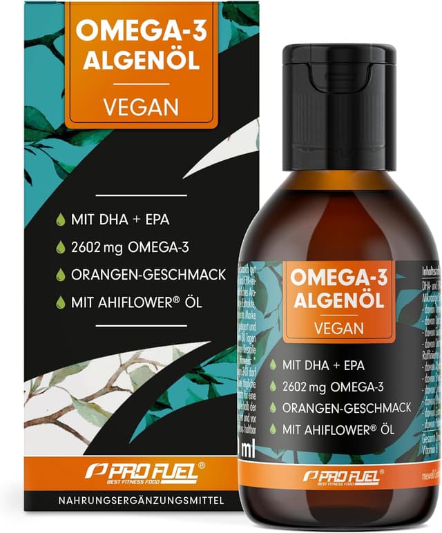 Detalle de Omega-3 Algenöl 100 ml Hochdosiert