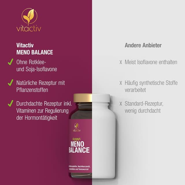 Thumbnail 4 de VITACTIV MenoBalance Wechseljahre Kapseln 180 Stück