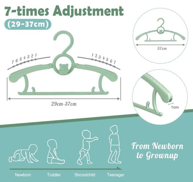 Thumbnail 1 de Anstore Kleiderbügel Kinder 20er Set 29–37 cm