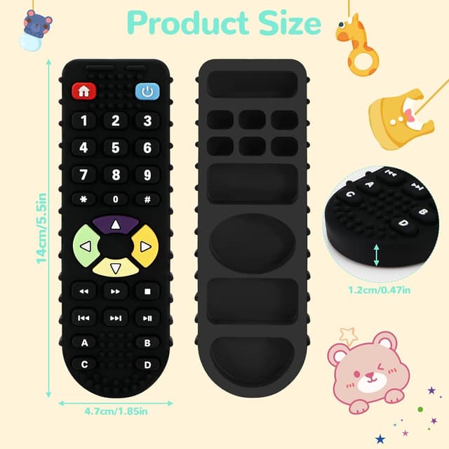 Thumbnail 2 de Collazoey Massaggia Gengive per Neonati 2 pezzi