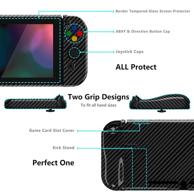 Thumbnail 2 de PlayVital AlterGrips Case für Nintendo Switch