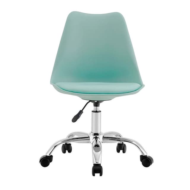 Detalle de Adec Enjoy Silla de escritorio verde con 5 ruedas