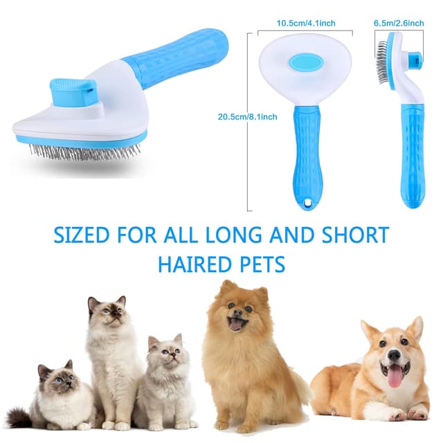 Detalle 2 de Furminator Unterfellbürste für Hunde und Katzen 🐾