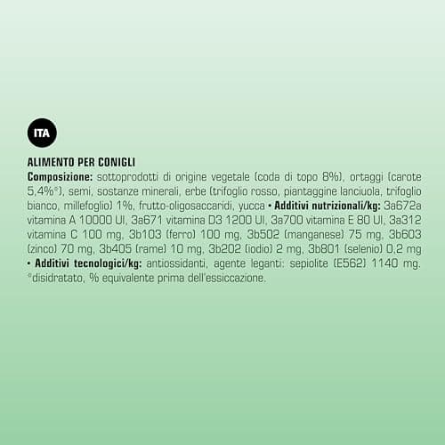 Detalle de Versele-Laga Complete Cuni Adult Todo en uno para conejos enanos (3 kg), pienso extrusionado rico en fibra