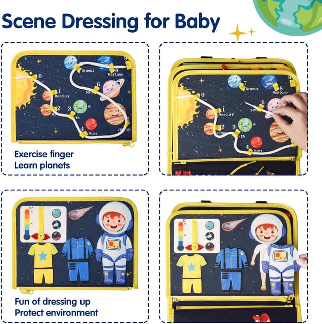 Detalle de Achiyway Giochi Montessori 1-4 anni 🧩