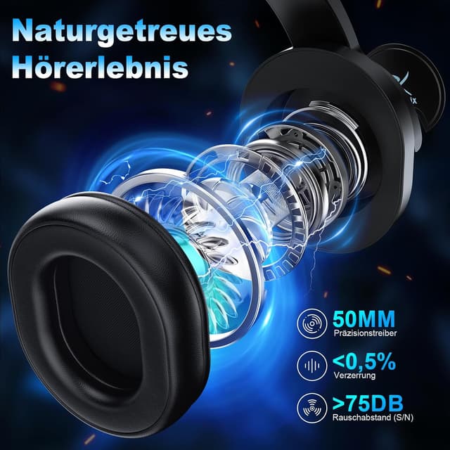 Detalle de Krysenix PG3 Gaming Headset 48h