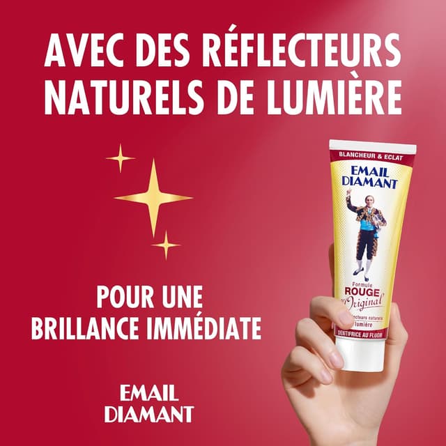 Thumbnail 2 de Email Diamant Formule Rouge 75 ml 🪥